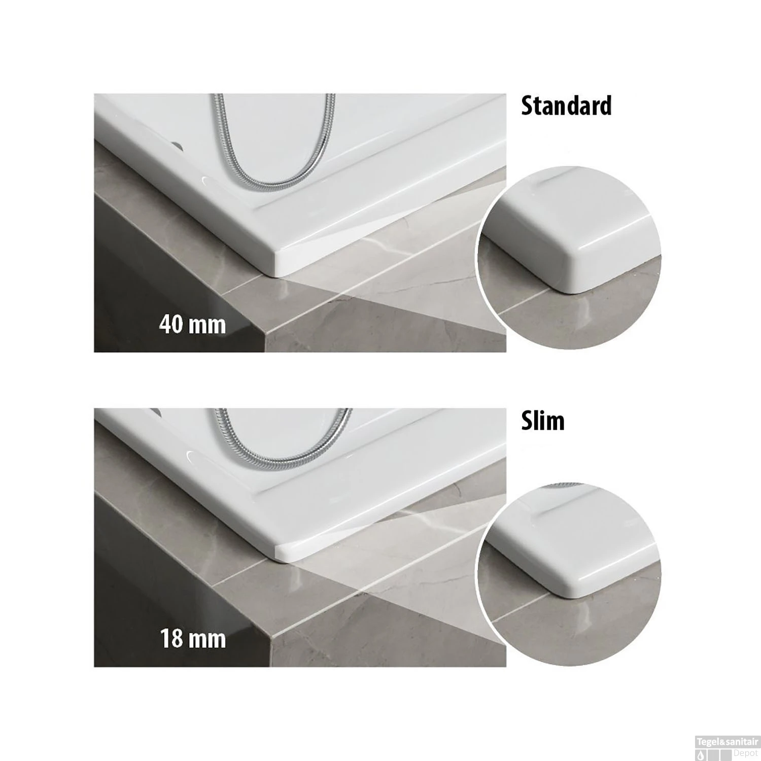 Ligbad Polysan Cleo Slim Inbouw 170x70x48 Cm Wit 5 Ligbad Polysan Cleo Slim Inbouw 170x70x48 Cm Wit - Afbeelding 3