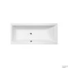 Ligbad Polysan Cleo Slim Inbouw 170x70x48 Cm Wit