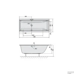 Ligbad Polysan Cleo Slim Inbouw 170x70x48 Cm Wit 9 Ligbad Polysan Cleo Slim Inbouw 170x70x48 Cm Wit -Sealkin Badkamermeubilair Winkel ligbad polysan cleo slim inbouw 170x70x48 cm wit sph74611s tech