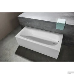 Ligbad Polysan Ebro Inbouw 170x75x39 Cm Wit