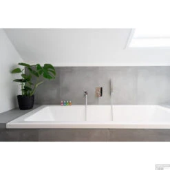 Ligbad Sanindusa Plan 170x75 Cm Acryl Wit -Sealkin Badkamermeubilair Winkel ligbad sanindusa plan 170x70 cm acryl wit sfeer 1