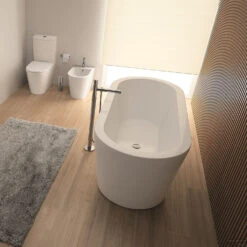 Ligbad Sanindusa Urb.y Vrijstaand 180x80 Cm Wit 10 Ligbad Sanindusa Urb.y Vrijstaand 180x80 Cm Wit -Sealkin Badkamermeubilair Winkel ligbad sanindusa urb.y vrijstaand 180x80 cm wit sfeer4