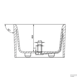Ligbad Vrijstaand Ideavit Colidcliff 175x88x56 Cm Solid Surface Mat Wit 11 Ligbad Vrijstaand Ideavit Colidcliff 175x88x56 Cm Solid Surface Mat Wit -Sealkin Badkamermeubilair Winkel ligbad vrijstaand ideavit colidcliff 175x88x56 cm solid surface mat wit 290229 4