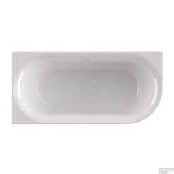 Ligbad Xenz Fay Hoekbad Links 155x80 Cm Glanzend Wit