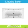 Ligbad Riho Linares 180x80 Cm Mat Wit Whirlpool Enkel Systeem -Sealkin Badkamermeubilair Winkel linares enkel hoofdfoto 4 1 1