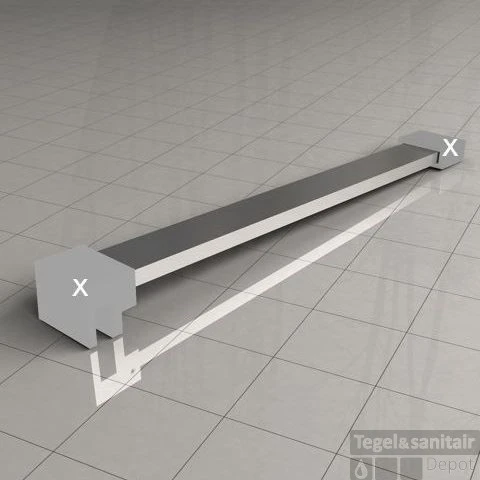 Losse Stabilisatiestang Chroom 100cm 3 Losse Stabilisatiestang Chroom 100cm