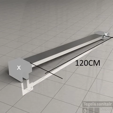 Losse Stabilisatiestang Chroom 120cm 4 Losse Stabilisatiestang Chroom 120cm - Afbeelding 2