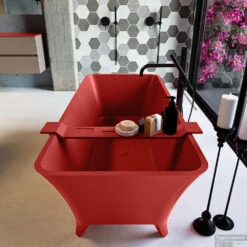 LUNDY Vrijstaand Bad 170x75cm Kleur Fire / Fire -Sealkin Badkamermeubilair Winkel lundy 4 00025