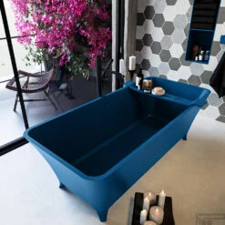 LUNDY Vrijstaand Bad 170x75cm Kleur Jeans / Jeans -Sealkin Badkamermeubilair Winkel lundy 6 00026