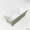 LUNDY Vrijstaand Bad 170x75cm Kleur Army / Talc 1 LUNDY Vrijstaand Bad 170x75cm Kleur Army / Talc -Sealkin Badkamermeubilair Winkel lundy google 1 00010
