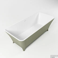 LUNDY Vrijstaand Bad 170x75cm Kleur Army / Talc