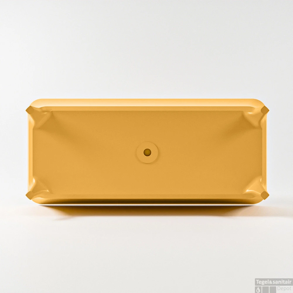 LUNDY Vrijstaand Bad 170x75cm Kleur Ocher / Ocher 11 LUNDY Vrijstaand Bad 170x75cm Kleur Ocher / Ocher - Afbeelding 9