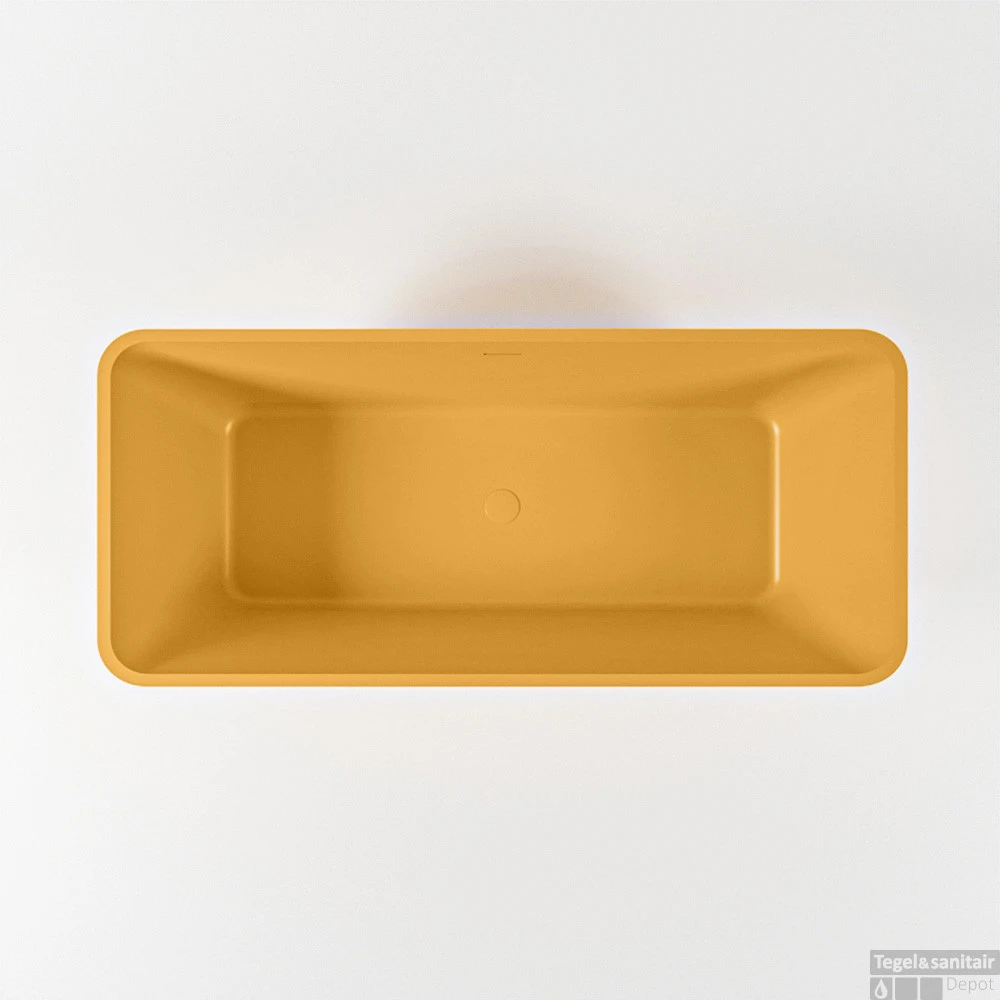 LUNDY Vrijstaand Bad 170x75cm Kleur Ocher / Ocher 12 LUNDY Vrijstaand Bad 170x75cm Kleur Ocher / Ocher - Afbeelding 10
