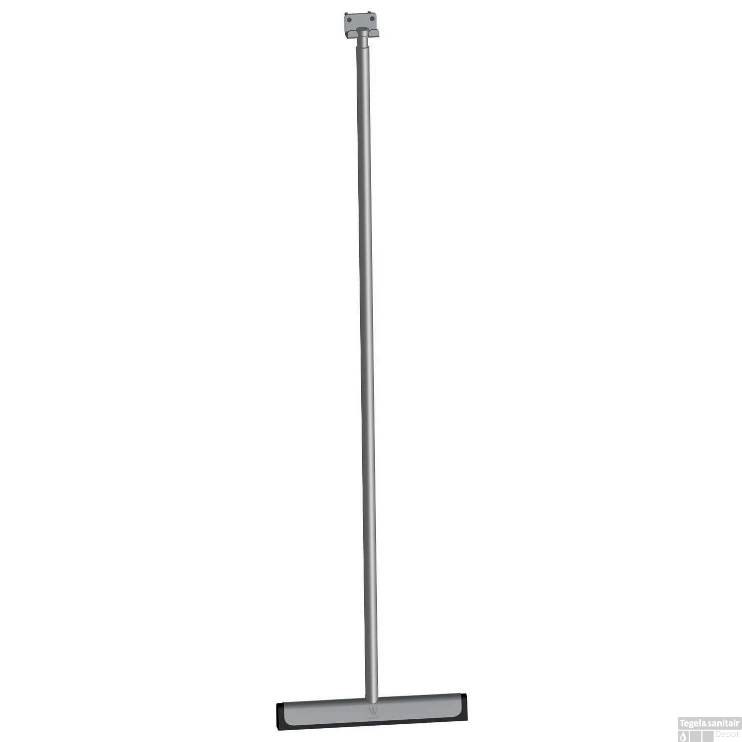 Luxe Vloerwisser Boss & Wessing Met Ophanging RVS Gunmetal 3 Luxe Vloerwisser Boss & Wessing Met Ophanging RVS Gunmetal