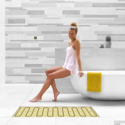 Elektrische Vloerverwarming Magnum Mat Incl. Klokthermostaat 1.25 M2 -Sealkin Badkamermeubilair Winkel magnum mat 2016 bw 1 18