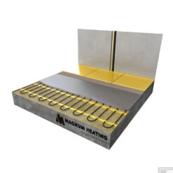 Elektrische Vloerverwarming Magnum Mat Incl. Klokthermostaat 9 M2 -Sealkin Badkamermeubilair Winkel magnum mat eg 9 1 4