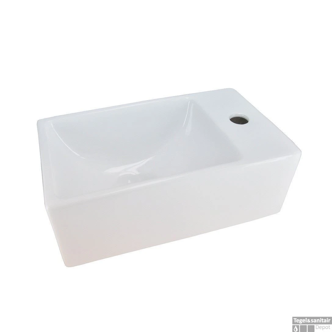 FonteinPack Rhea Mini XXS 30,5x18x11 Cm Rechts Chroom (Keuze Uit 20 Kranen) 5 FonteinPack Rhea Mini XXS 30,5x18x11 Cm Rechts Chroom (Keuze Uit 20 Kranen) - Afbeelding 3