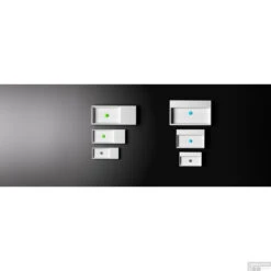 Fontein Clou Mini Wash Me 45x19x6cm Keramiek Glans Wit (Met Kraangat Links) -Sealkin Badkamermeubilair Winkel mini wash me concept a symmetrical 8