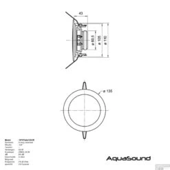 Bluetooth Music Center Aquasound 35 WATT / BT4.0 + Twist Speakerset Wit -Sealkin Badkamermeubilair Winkel musiccenter aquasound bluetooth twist bmn35easy tw tech
