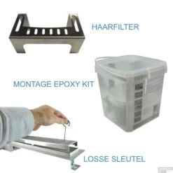 Mat Zwarte RVS Douchegoot Muurflens Met Uitneembaar Sifon 80x7cm 6,7cm Diep Mat Zwart -Sealkin Badkamermeubilair Winkel muur design rooster 80cm 8 1