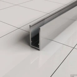 BWS Inloopdouche Pro Line Helderglas 80x200 8mm Nano Coating Chroom Profiel En Stang -Sealkin Badkamermeubilair Winkel muurprofiel chroom 1 1 1 1
