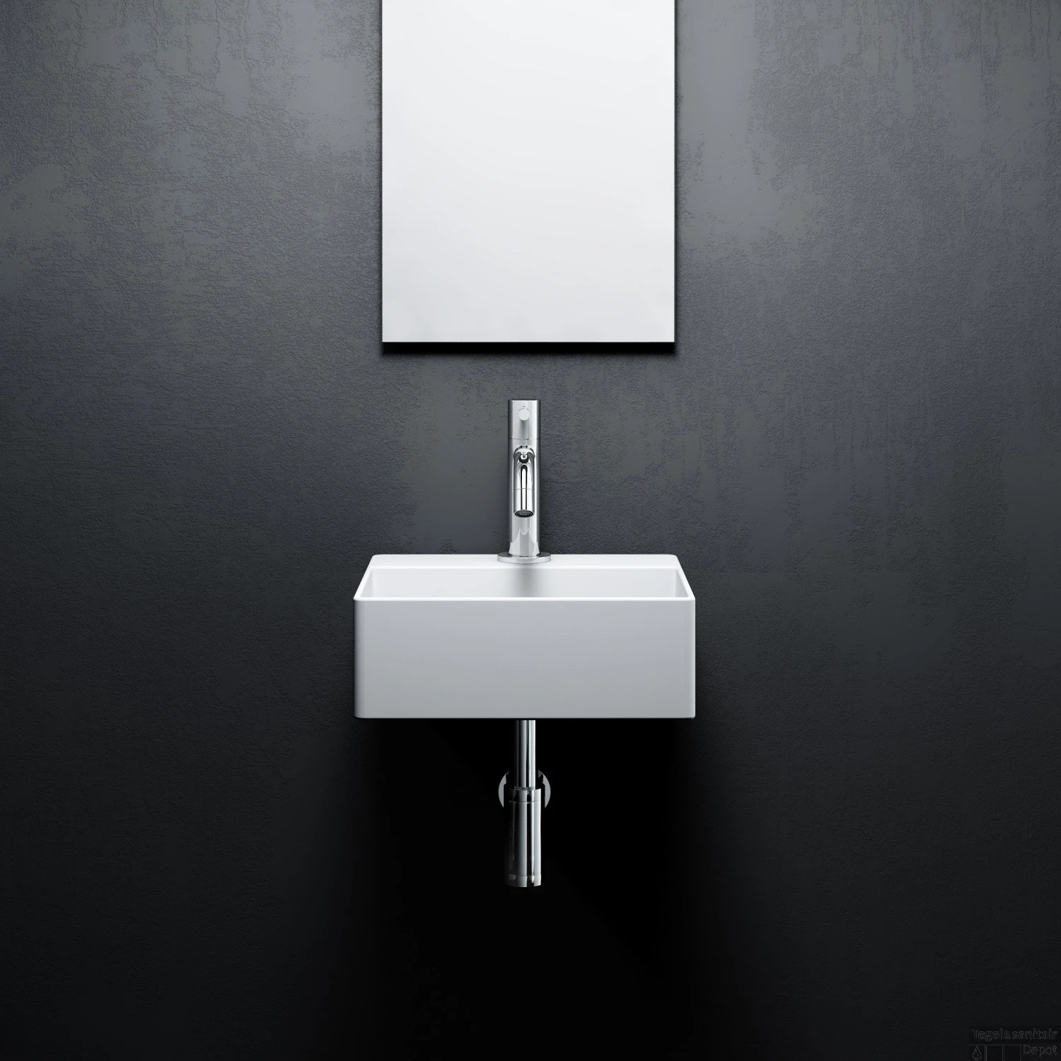 Fontein Clou New Flush 1 Met Plug 28x27x10 Cm Wit Keramiek (met Kraangat) 8 Fontein Clou New Flush 1 Met Plug 28x27x10 Cm Wit Keramiek (met Kraangat) - Afbeelding 6