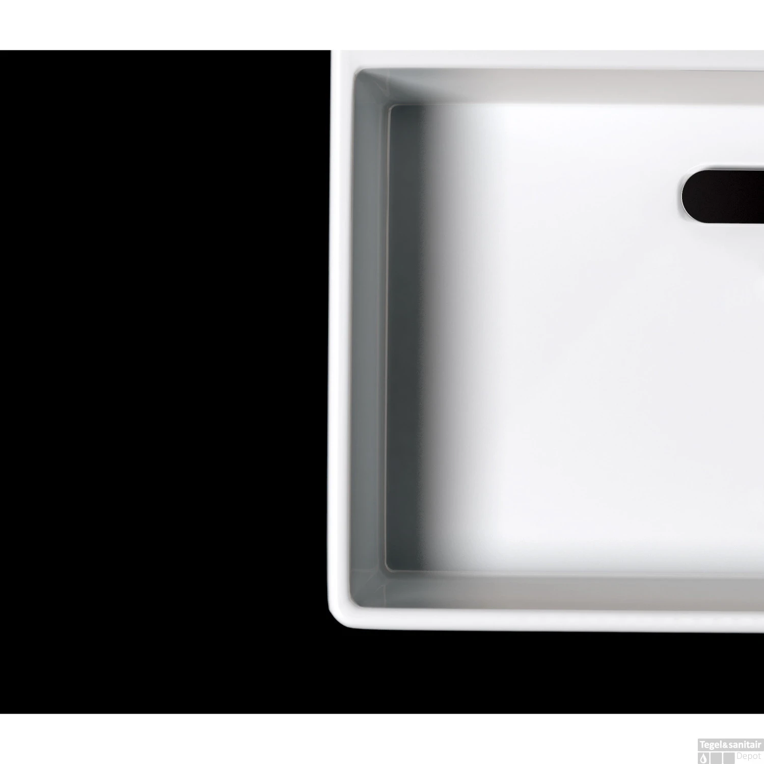 Fontein Clou New Flush 1 Met Plug 28x27x10 Cm Wit Keramiek (met Kraangat) 7 Fontein Clou New Flush 1 Met Plug 28x27x10 Cm Wit Keramiek (met Kraangat) - Afbeelding 5