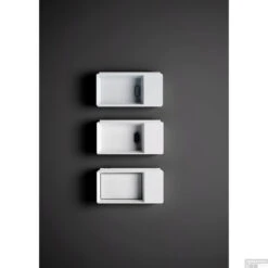 Fontein Clou New Flush 3.1 Inclusief Afvoerplug 38x18x10 Wit Keramiek (Zonder Kranenbank) -Sealkin Badkamermeubilair Winkel new flush 3 concept a1 dark