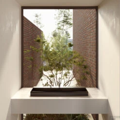 Clou New Wash Me Wastafel 90x42x8cm Met 3 Voorbewerkte Kraangaten Zwart Mat Keramiek -Sealkin Badkamermeubilair Winkel new wash me black bricks 01c warm 2