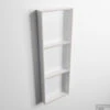 MONDIAZ EASY Nis 89,5x29,5cm In Solid Surface Kleur Linen | Talc. 3 Vakken Geschikt Voor In- Of Opbouw -Sealkin Badkamermeubilair Winkel nis r linen google 1 00011 13788763182160