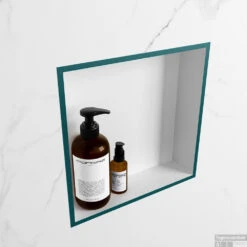 MONDIAZ EASY Nis 29,5x29,5cm In Solid Surface Kleur Smag | Talc. 1 Vak Geschikt Voor In- Of Opbouw -Sealkin Badkamermeubilair Winkel nis r smag 2 00002 13788763182205