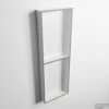 MONDIAZ EASY Nis 149,5x29,5cm In Solid Surface Kleur Smoke | Talc. 2 Vakken Geschikt Voor In- Of Opbouw -Sealkin Badkamermeubilair Winkel nis r smoke google 1 00008 13788763182697