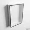MONDIAZ EASY Nis 44,5x29,5cm In Solid Surface Kleur Urban | Talc. 1 Vak Geschikt Voor In- Of Opbouw
