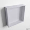 MONDIAZ EASY Nis 29,5x29,5cm In Solid Surface Kleur Cale | Cale. 1 Vak Geschikt Voor In- Of Opbouw