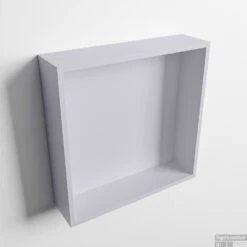 MONDIAZ EASY Nis 29,5x29,5cm In Solid Surface Kleur Cale | Cale. 1 Vak Geschikt Voor In- Of Opbouw
