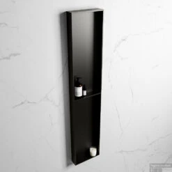 MONDIAZ EASY Nis 89,5x29,5cm In Solid Surface Kleur Urban | Urban. 2 Vakken Geschikt Voor In- Of Opbouw -Sealkin Badkamermeubilair Winkel nis v urban 1 00009 13788763182648