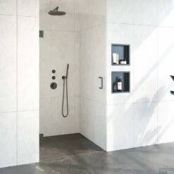 Nisdeur Compleet Just Creating Profielloos 100x200 Cm Gunmetal