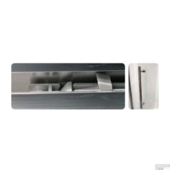 Nisdeur Lacus Procida 140x210 Cm 8mm Nano Helder Glas 6 Nisdeur Lacus Procida 140x210 Cm 8mm Nano Helder Glas -Sealkin Badkamermeubilair Winkel nisdeur lacus procida helder glas detail 1 1