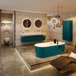 NOBLE Vrijstaand Bad 180x75cm Kleur Smag / Talc 11 NOBLE Vrijstaand Bad 180x75cm Kleur Smag / Talc -Sealkin Badkamermeubilair Winkel noble 1 00015