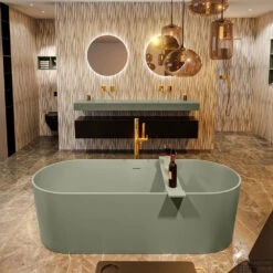 NOBLE Vrijstaand Bad 180x75cm Kleur Army / Army -Sealkin Badkamermeubilair Winkel noble 2 00023