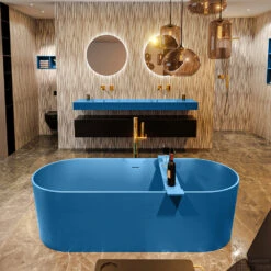 NOBLE Vrijstaand Bad 180x75cm Kleur Jeans / Jeans -Sealkin Badkamermeubilair Winkel noble 2 00026