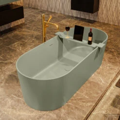 NOBLE Vrijstaand Bad 180x75cm Kleur Army / Army -Sealkin Badkamermeubilair Winkel noble 3 00023