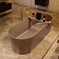 NOBLE Vrijstaand Bad 180x75cm Kleur Rust / Rust 13 NOBLE Vrijstaand Bad 180x75cm Kleur Rust / Rust -Sealkin Badkamermeubilair Winkel noble 3 00024