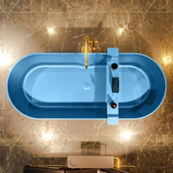 NOBLE Vrijstaand Bad 180x75cm Kleur Jeans / Jeans -Sealkin Badkamermeubilair Winkel noble 4 00026