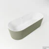 NOBLE Vrijstaand Bad 180x75cm Kleur Army / Talc