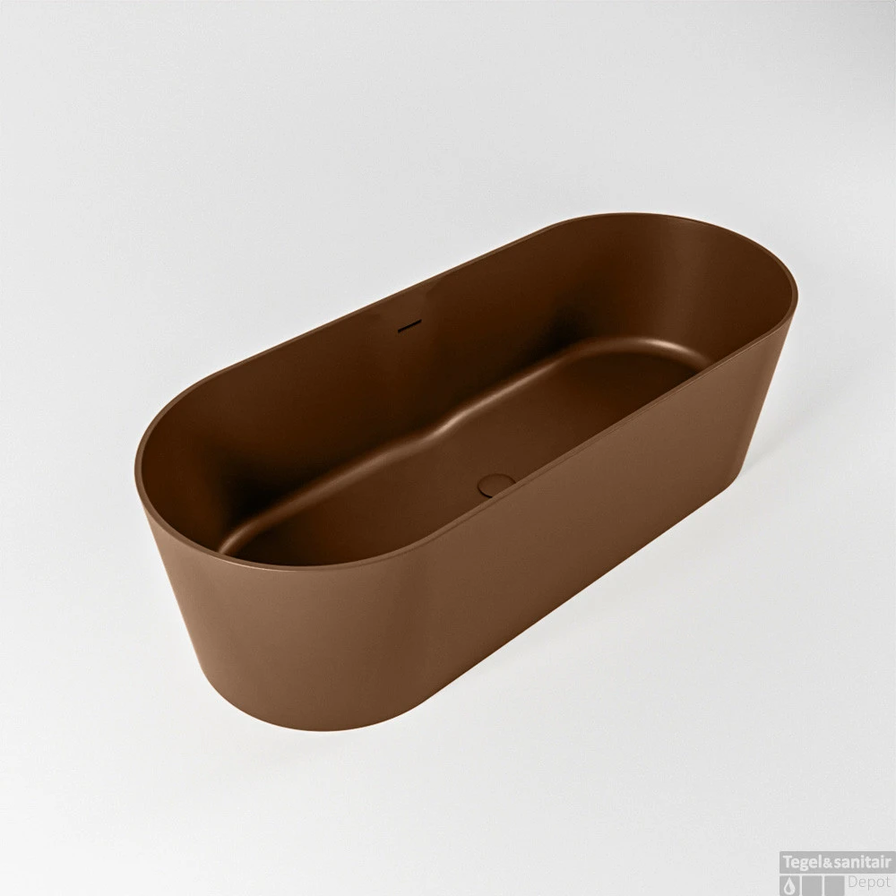 NOBLE Vrijstaand Bad 180x75cm Kleur Rust / Rust 3 NOBLE Vrijstaand Bad 180x75cm Kleur Rust / Rust