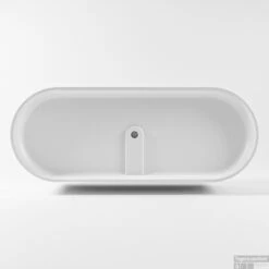 NOBLE Vrijstaand Bad 180x75cm Kleur Talc / Talc -Sealkin Badkamermeubilair Winkel noble google 3 00002