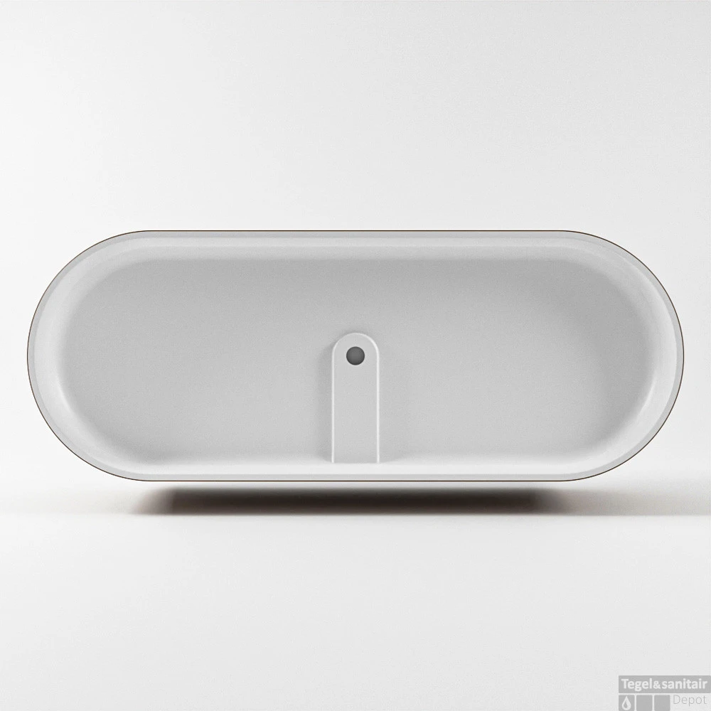 NOBLE Vrijstaand Bad 180x75cm Kleur Rust / Rust 9 NOBLE Vrijstaand Bad 180x75cm Kleur Rust / Rust - Afbeelding 7