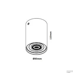 Opbouwspot Boss & Wessing Margaret 8x11 Cm Zwart 7 Opbouwspot Boss & Wessing Margaret 8x11 Cm Zwart -Sealkin Badkamermeubilair Winkel opbouwspot boss wessing margaret 8x11 cm zwart tech