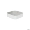 Opbouwwastafel BWS Fresh Keramiek 42x42 Cm Zonder Overloop Mat Wit (Kraangat Midden) 1 Opbouwwastafel BWS Fresh Keramiek 42x42 Cm Zonder Overloop Mat Wit (Kraangat Midden) -Sealkin Badkamermeubilair Winkel opbouwwastafel fresno met kraangat 42x42 cm mat wit shop